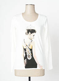 Tricou bej ZEVA femme