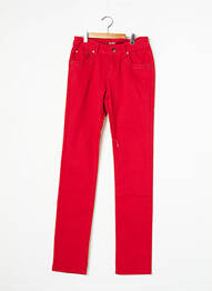 Pantalon slim roșu ONADO femeie