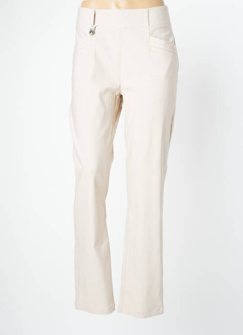 Pantalon drept bej ROHNISCH femeie
