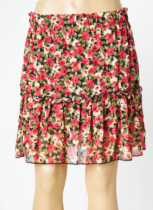 Fustă scurtă roșu VOYELLES femeie