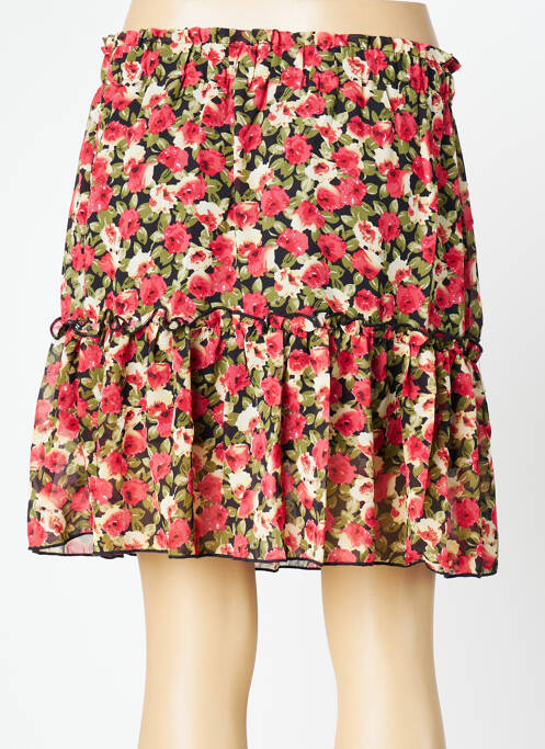 Fustă scurtă roșu VOYELLES femeie