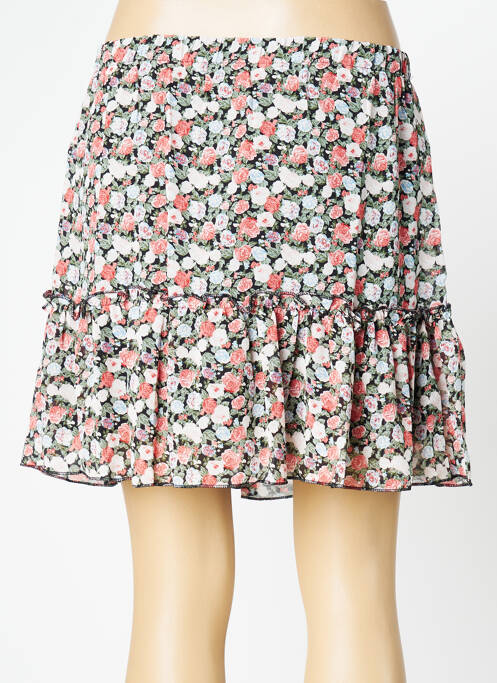 Fustă scurtă negru VOYELLES femeie