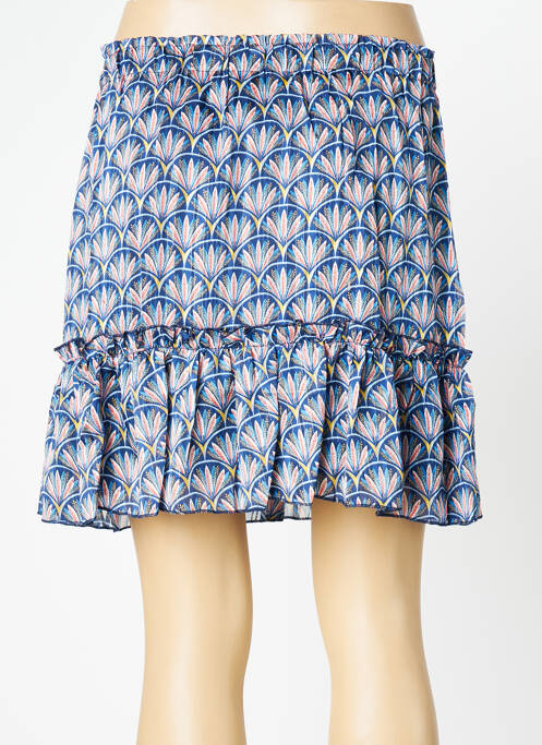 Fustă scurtă albastru VOYELLES femeie
