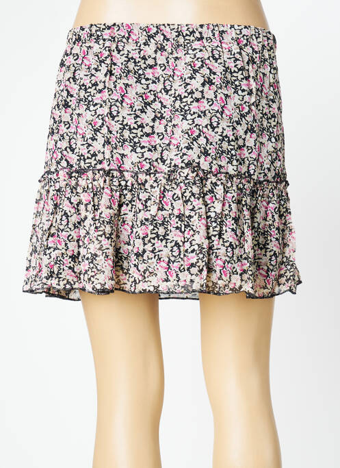 Fustă scurtă negru VOYELLES femeie