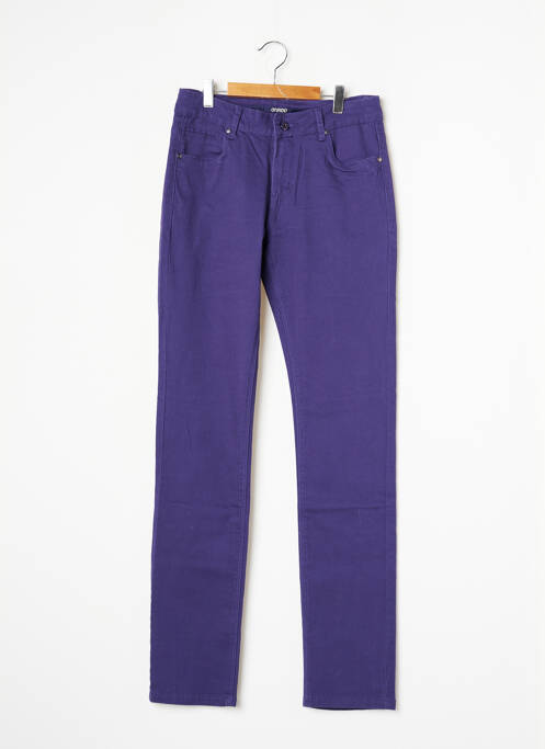 Pantalon slim violet ONADO femeie