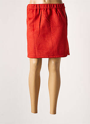 Fustă scurtă roșu C'EST BEAU LA VIE femeie