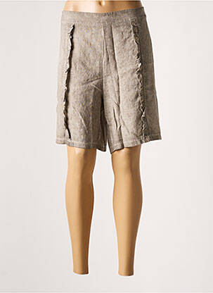 Bermudă gri MALOKA femeie