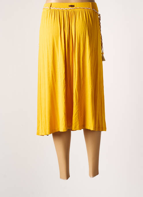 Fustă midi galben RAGWEAR femeie
