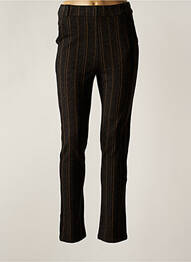 Pantalon slim talie elastică mărime normală gri MD'M femme