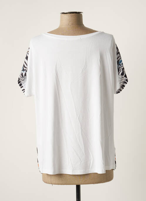 Top imprimeu fantezie mâneci scurte negru GAUDI femme