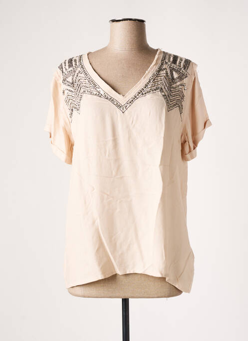 Top bej NU JEANS femeie