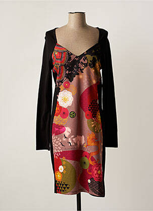 Rochie midi negru ANATOPIK femeie