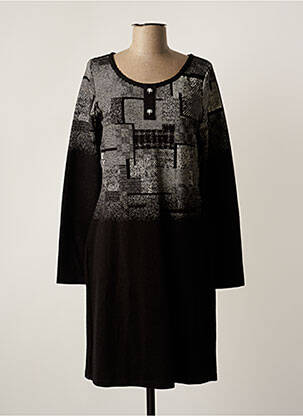 Rochie midi negru LO! LES FILLES femeie