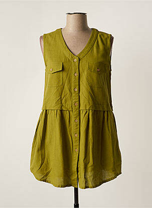 Tunică fără mâneci verde MD'M femeie