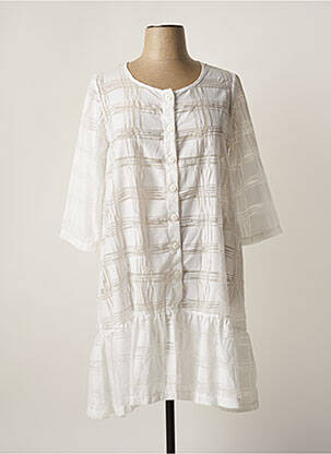 Rochie midi alb G!OZE femeie