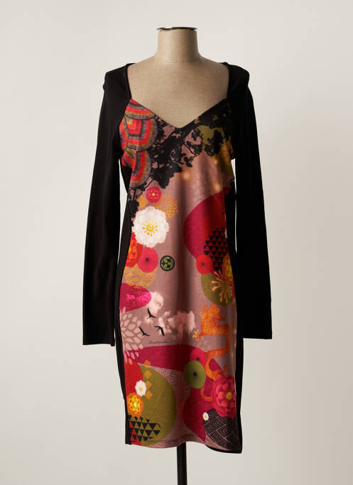 Rochie midi negru ANATOPIK femeie