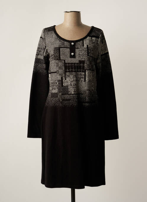 Rochie midi negru LO! LES FILLES femeie