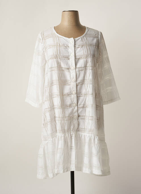 Rochie midi alb G!OZE femeie