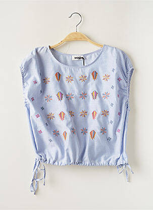 Top albastru INDEE fată