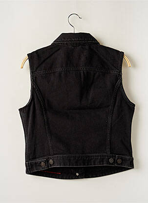 Jachete casual guler de bluză negru DIESEL fată