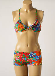 Costum de baie din două piese portocaliu BANANA MOON fată