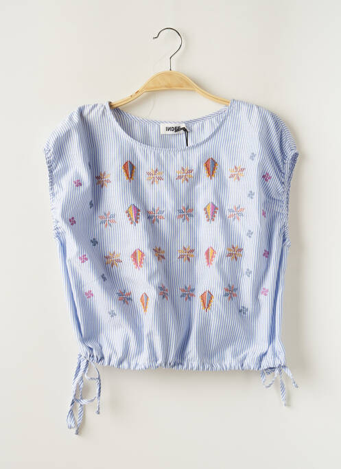 Top albastru INDEE fată