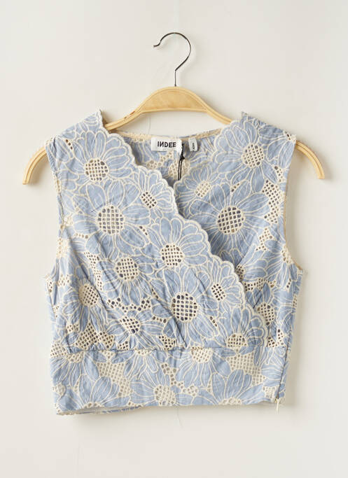Top albastru INDEE fată