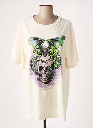 Tricou bej NEWTONE femeie