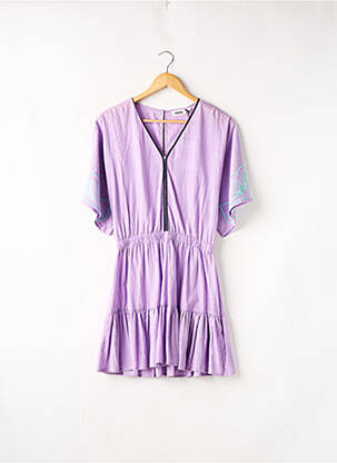 Rochie midi violet INDEE fată