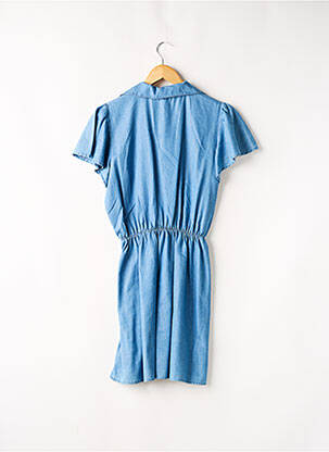 Rochie midi albastru BELLEROSE fată