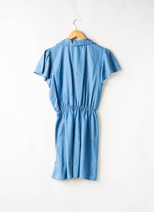 Rochie midi albastru BELLEROSE fată