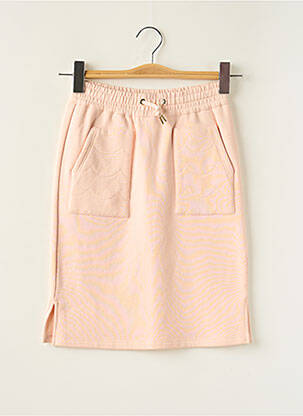 Fustă midi roz CHLOE fată