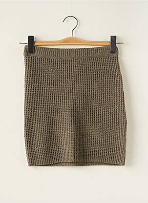 Fustă scurtă gri DESIGNERS REMIX COLLECTION fată