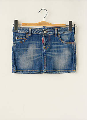 Fustă scurtă albastru DSQUARED2 fată