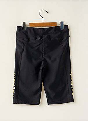 Pantalon de ciclism negru BALMAIN fată
