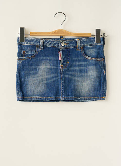 Fustă scurtă albastru DSQUARED2 fată