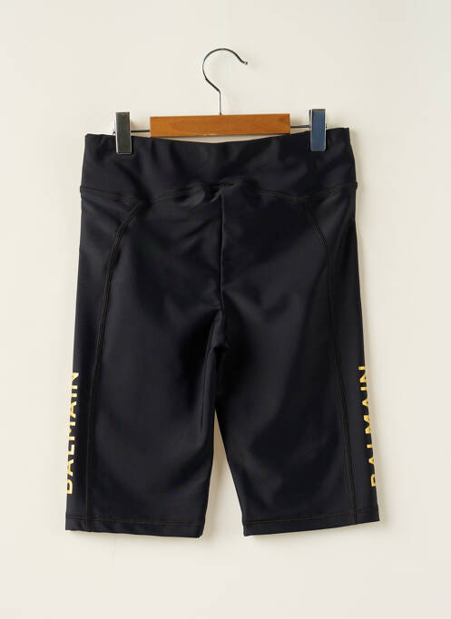Pantalon de ciclism negru BALMAIN fată