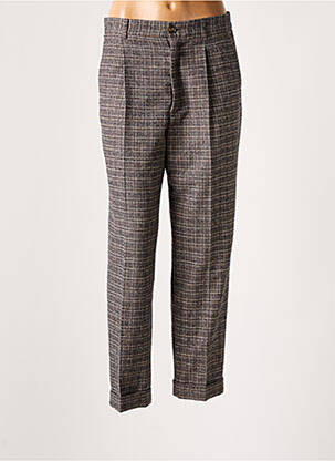 Pantalon drept maro LEON & HARPER femeie