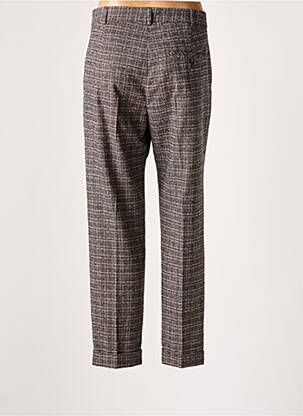 Pantalon drept maro LEON & HARPER femeie