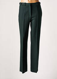 Pantalon drept verde LAURENCE BRAS femme