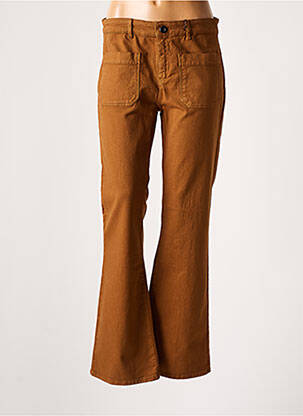 Pantalon evazat maro LEON & HARPER femeie