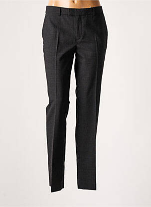 Pantalon drept gri LEON & HARPER femeie