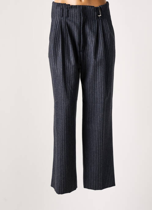 Pantalon drept gri LAURENCE BRAS femeie