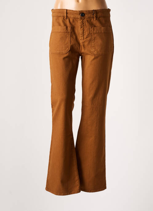 Pantalon evazat maro LEON & HARPER femeie