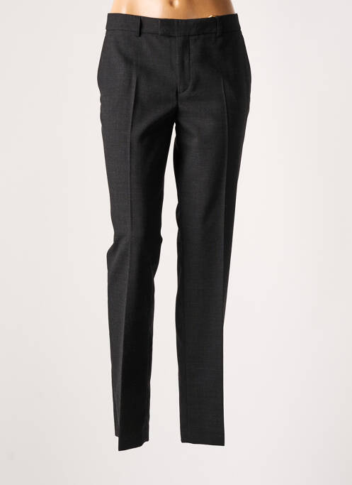 Pantalon drept gri LEON & HARPER femeie
