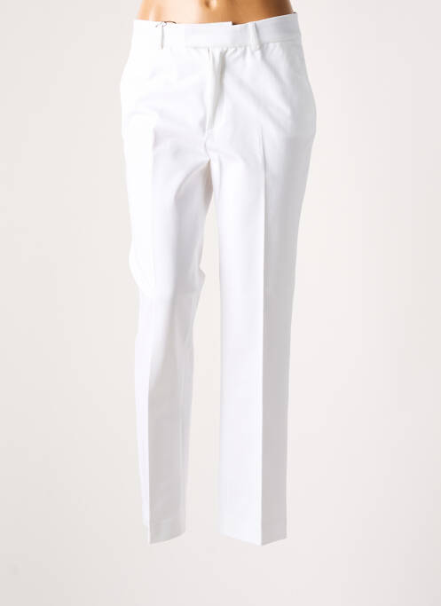 Pantalon slim alb LEON & HARPER femeie