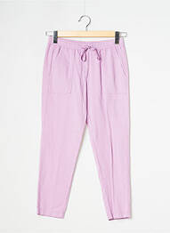 Pantalon slim talie elastică talie elastică violet HARTFORD fată