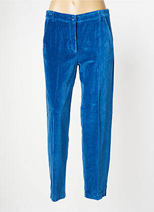 Pantalon slim albastru HARTFORD femeie