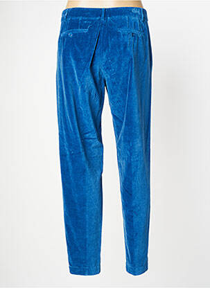 Pantalon slim albastru HARTFORD femeie