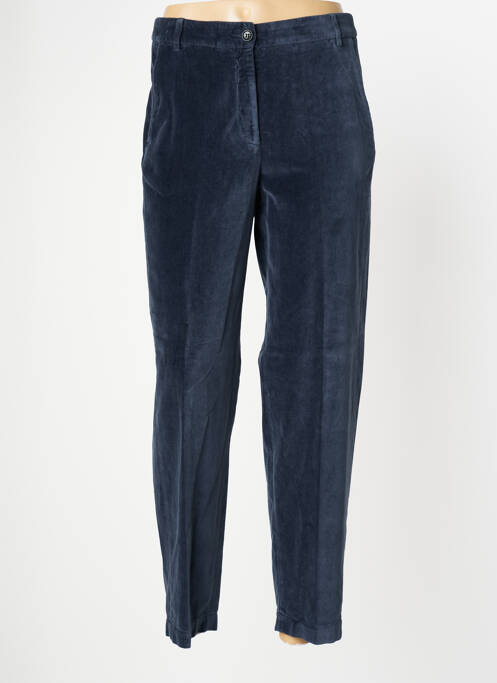 Pantalon slim albastru HARTFORD femeie